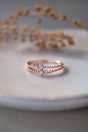 Dainty Miracle Sterling Silver Ring