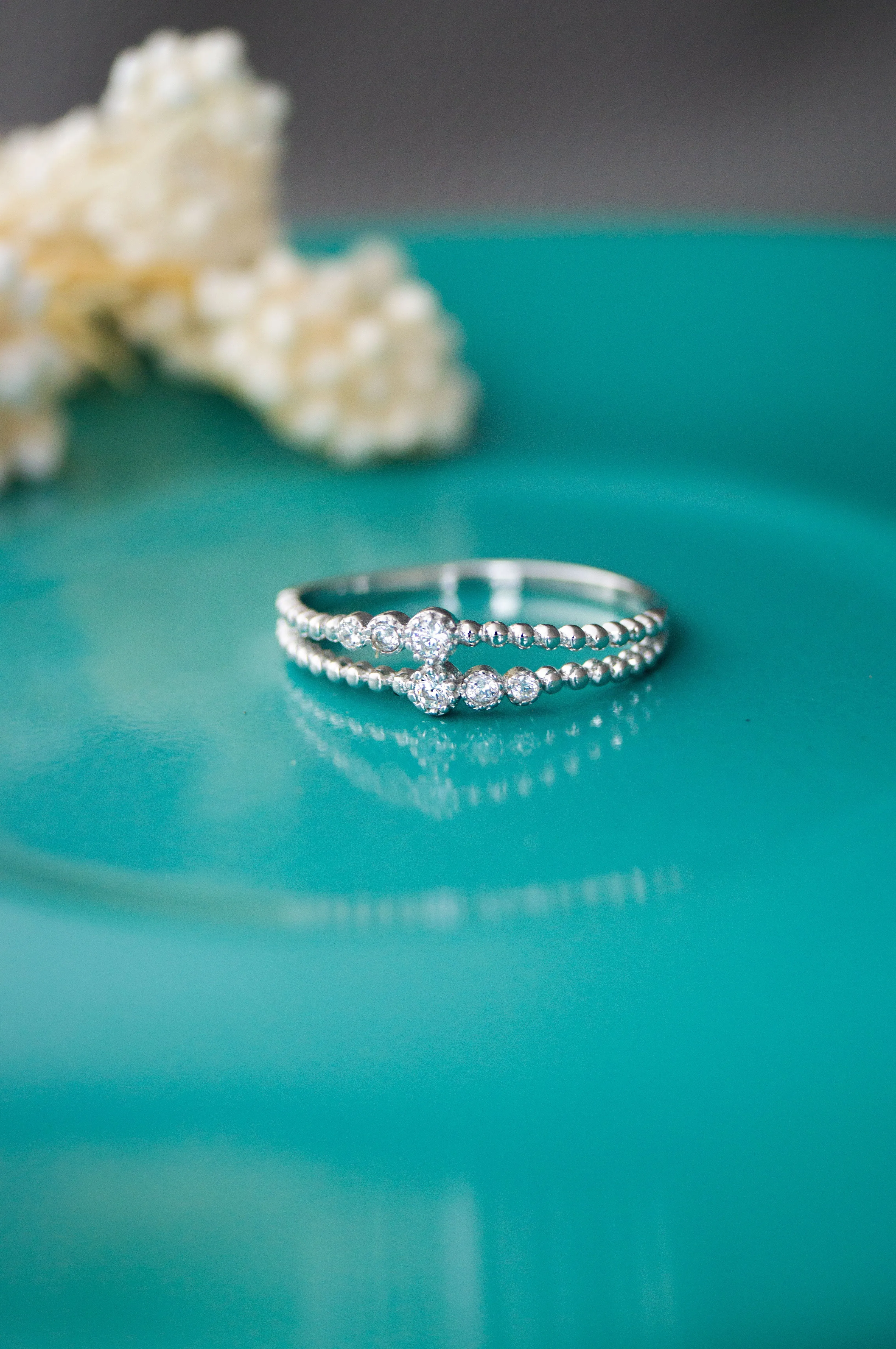 Dainty Miracle Sterling Silver Ring