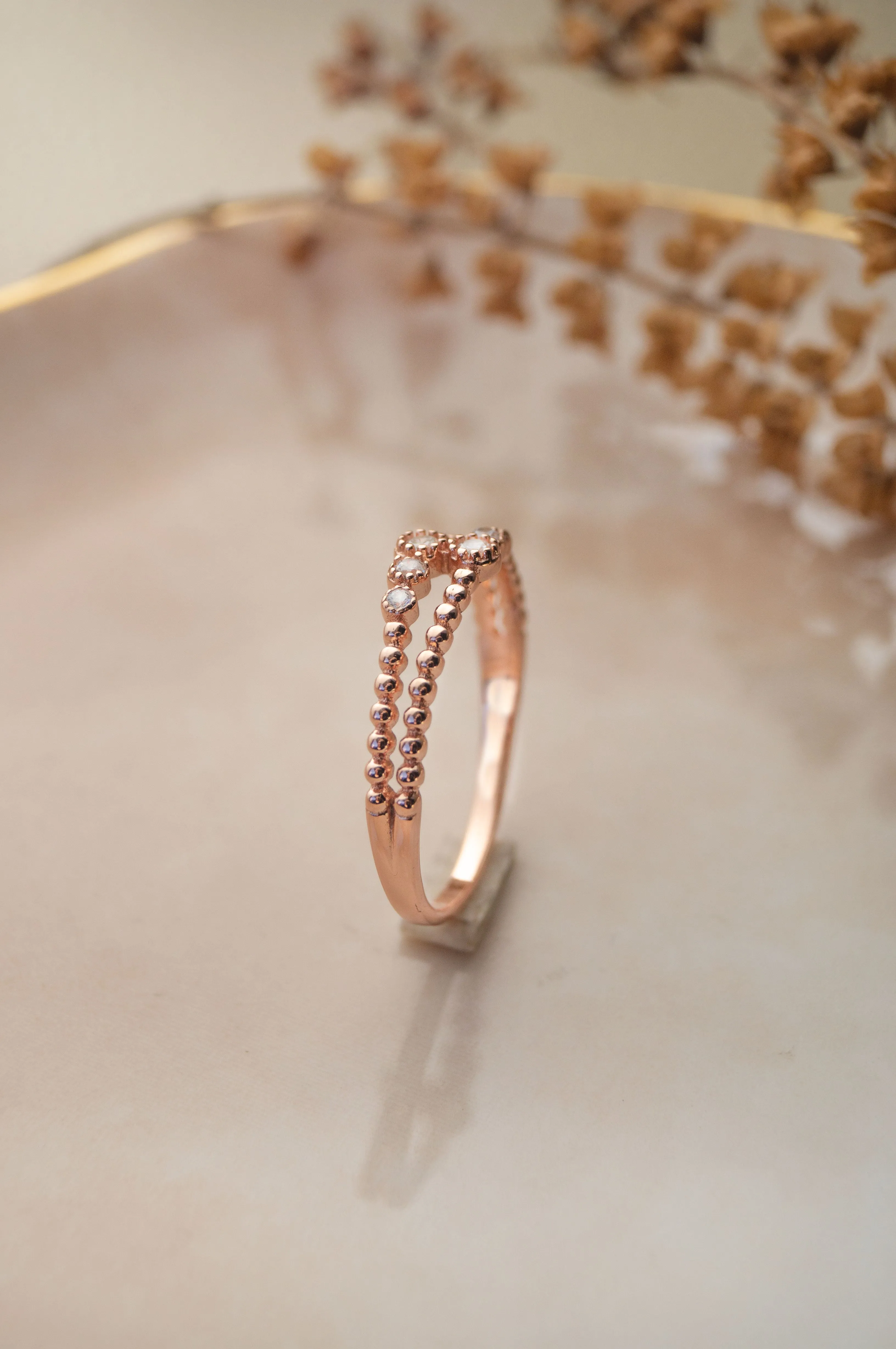 Dainty Miracle Sterling Silver Ring