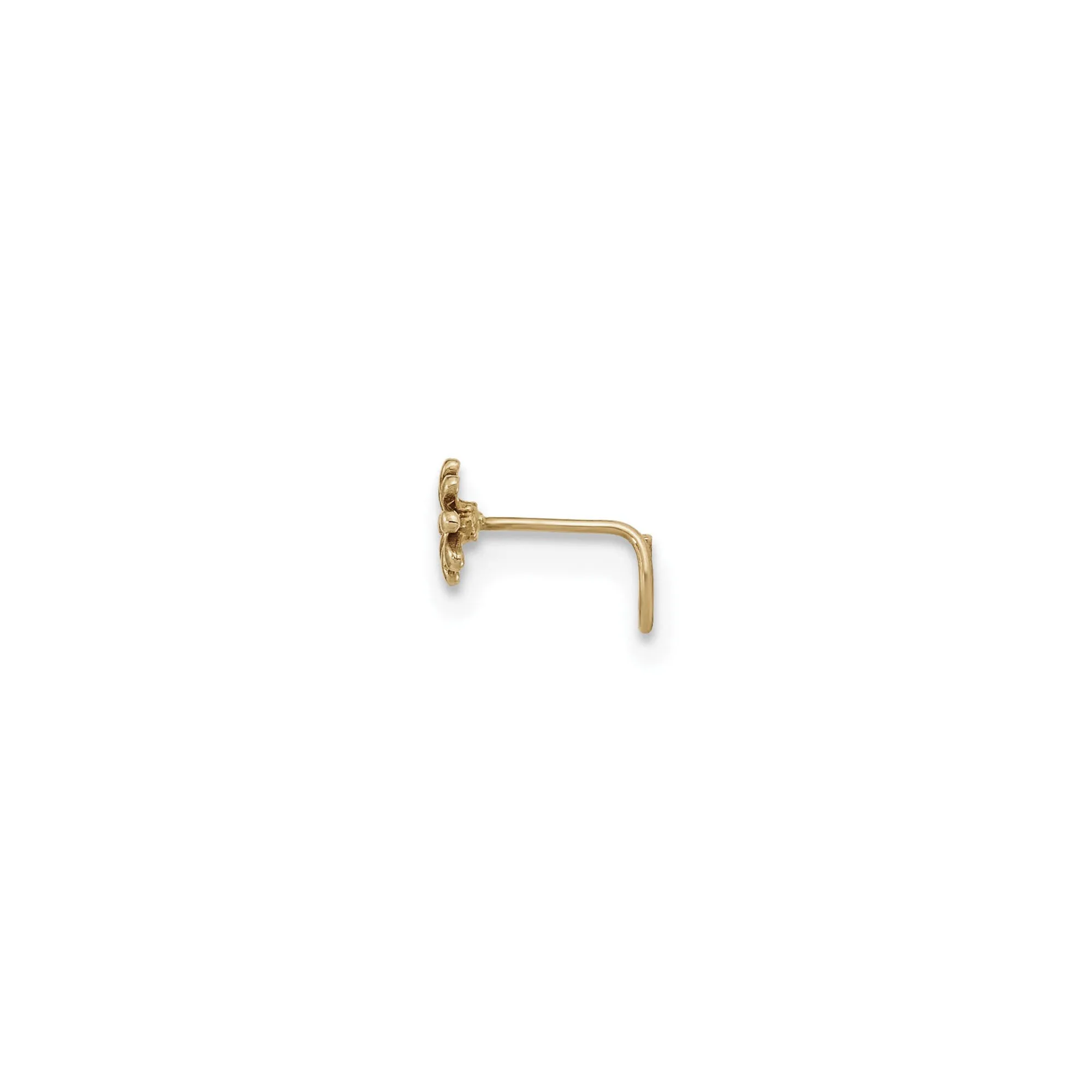 Daisy Flower Nose Ring (14K)