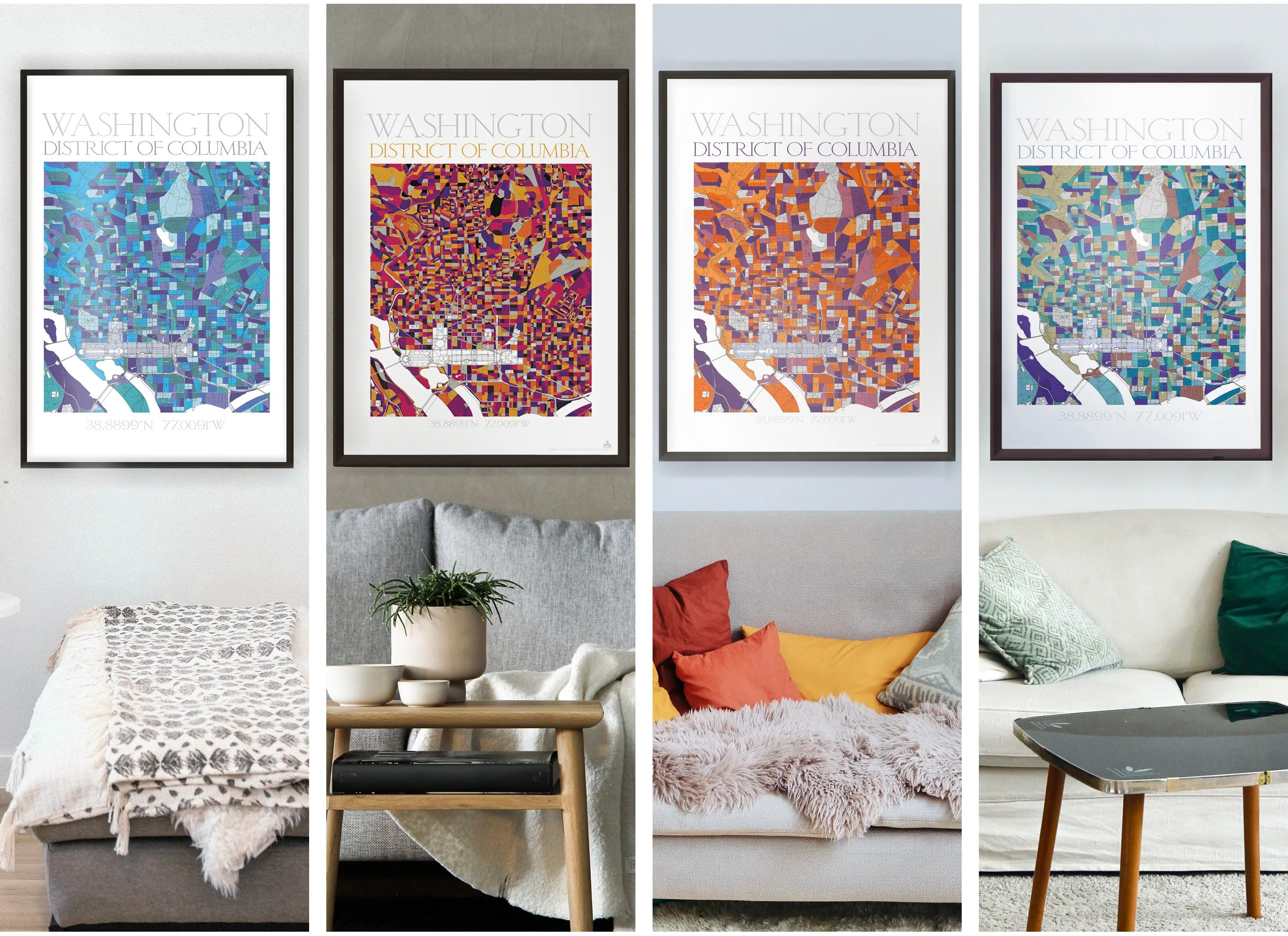 DC PixelMap Poster - Signed Limited Edition