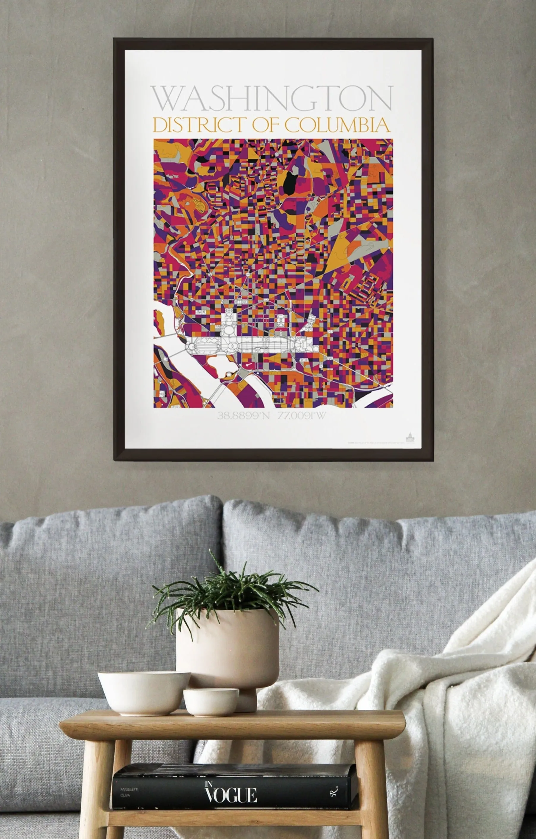 DC PixelMap Poster - Signed Limited Edition