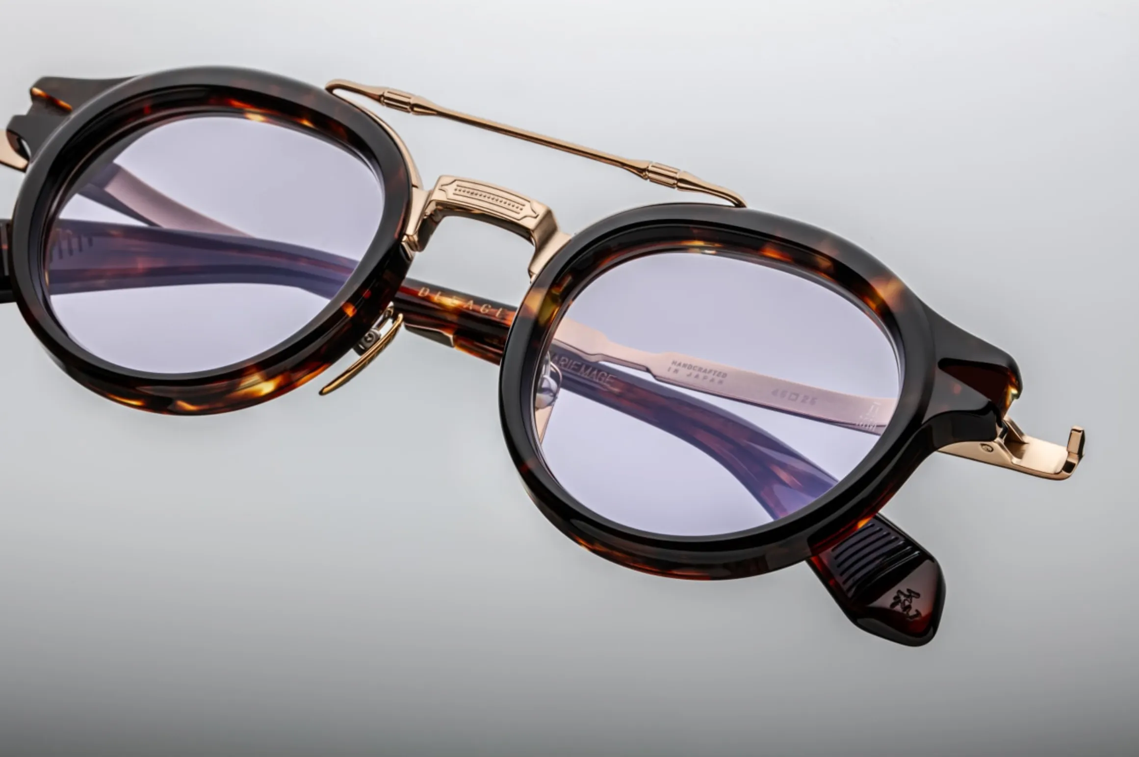 DELAGE-Dark Havana / Purple / Light Gold