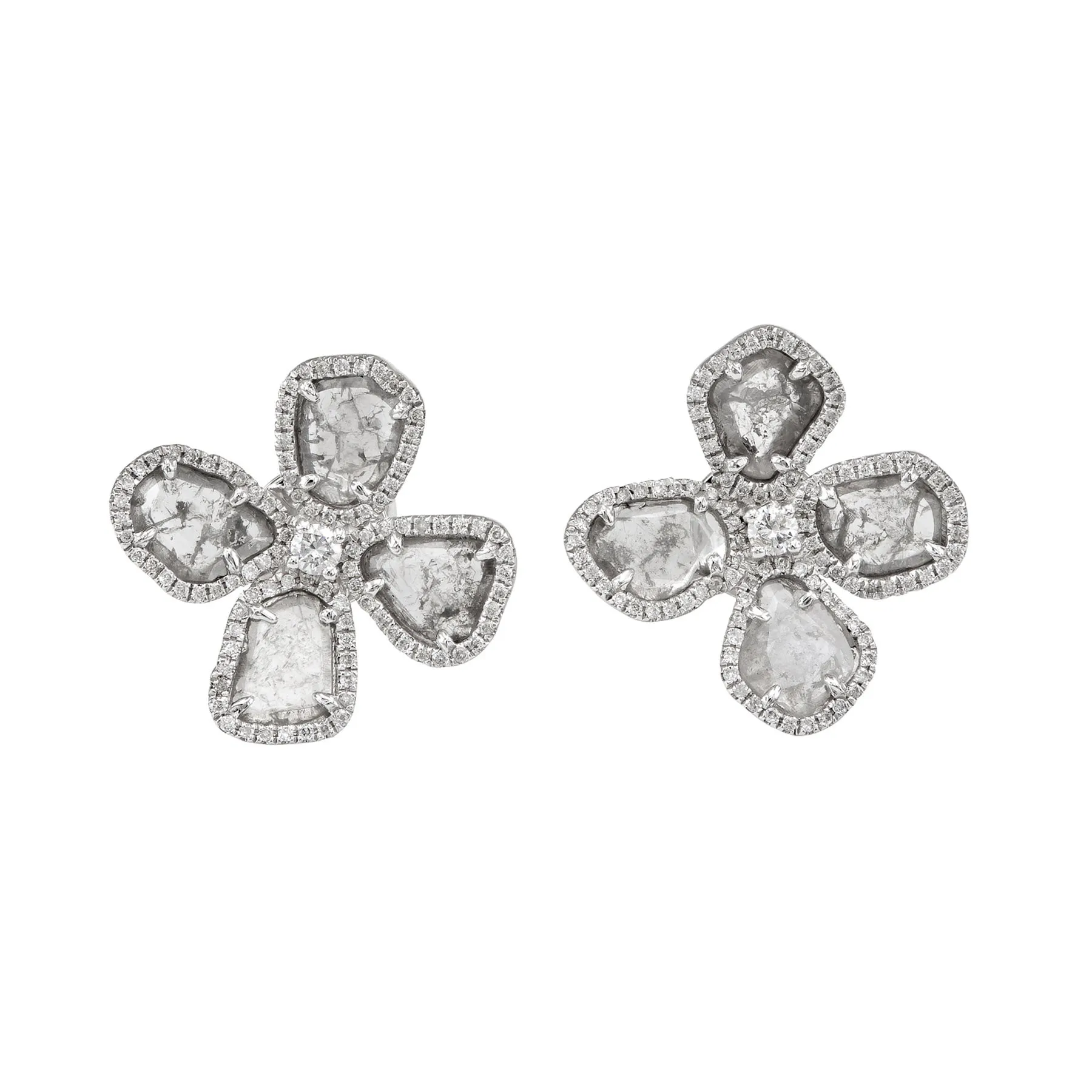 Desert Blooms Sonora Mini Diamond Stud Earrings