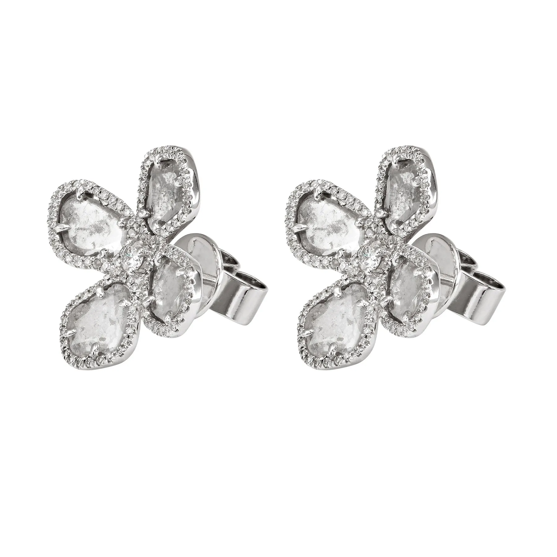 Desert Blooms Sonora Mini Diamond Stud Earrings