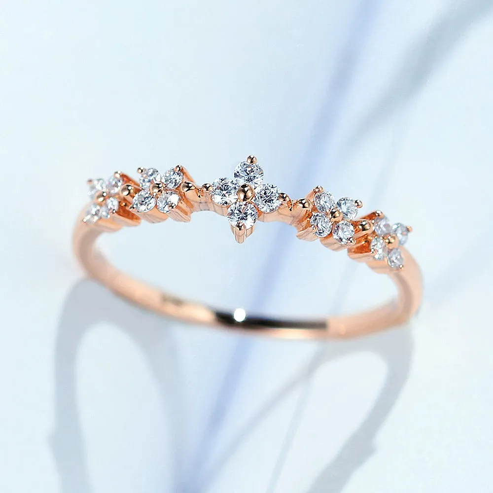 Diamond Dainty Stacking Ring