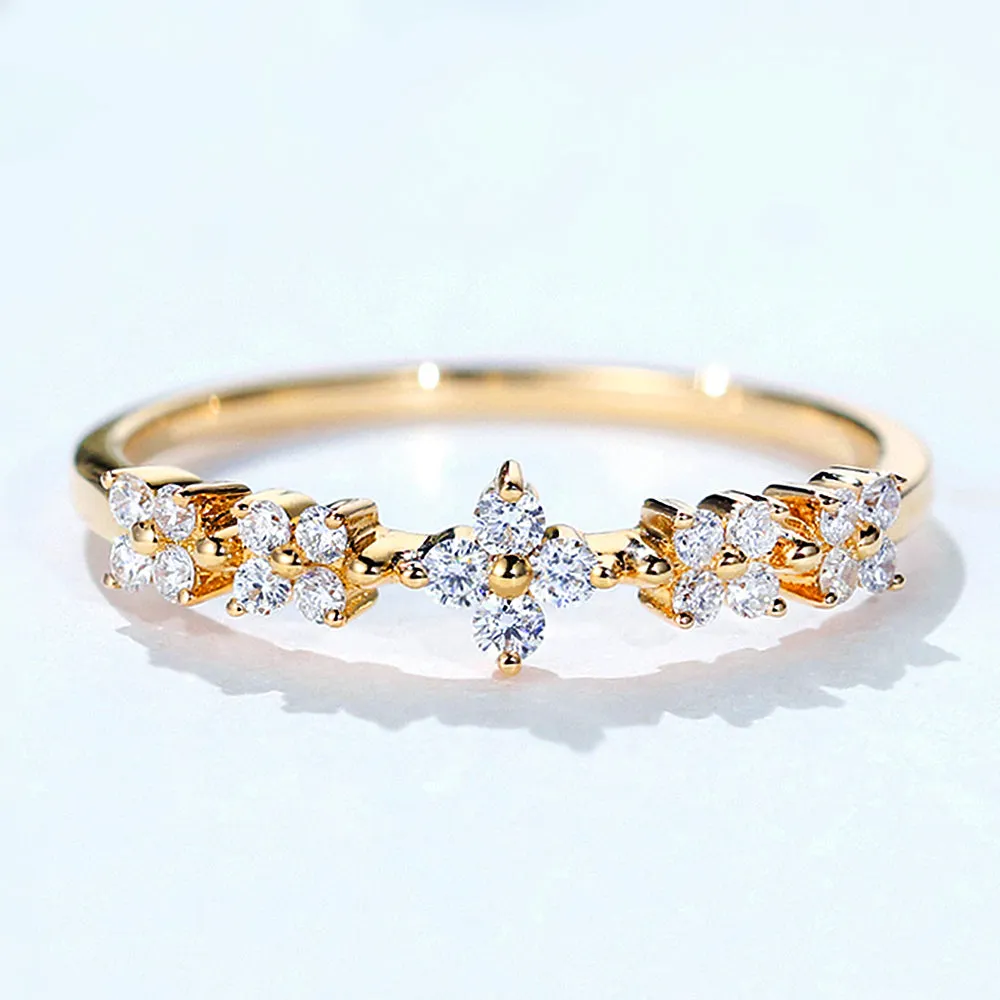 Diamond Dainty Stacking Ring