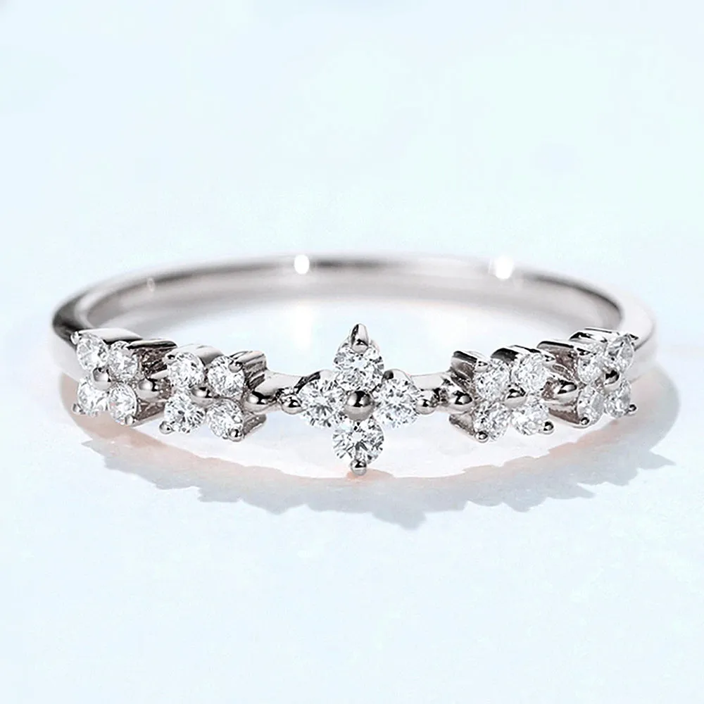 Diamond Dainty Stacking Ring