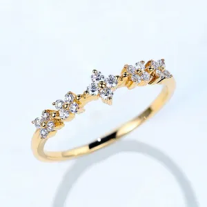 Diamond Dainty Stacking Ring