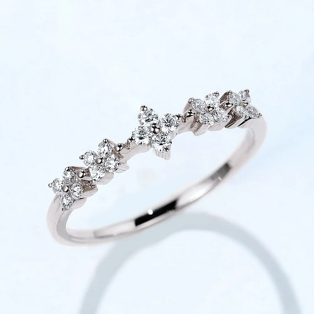 Diamond Dainty Stacking Ring