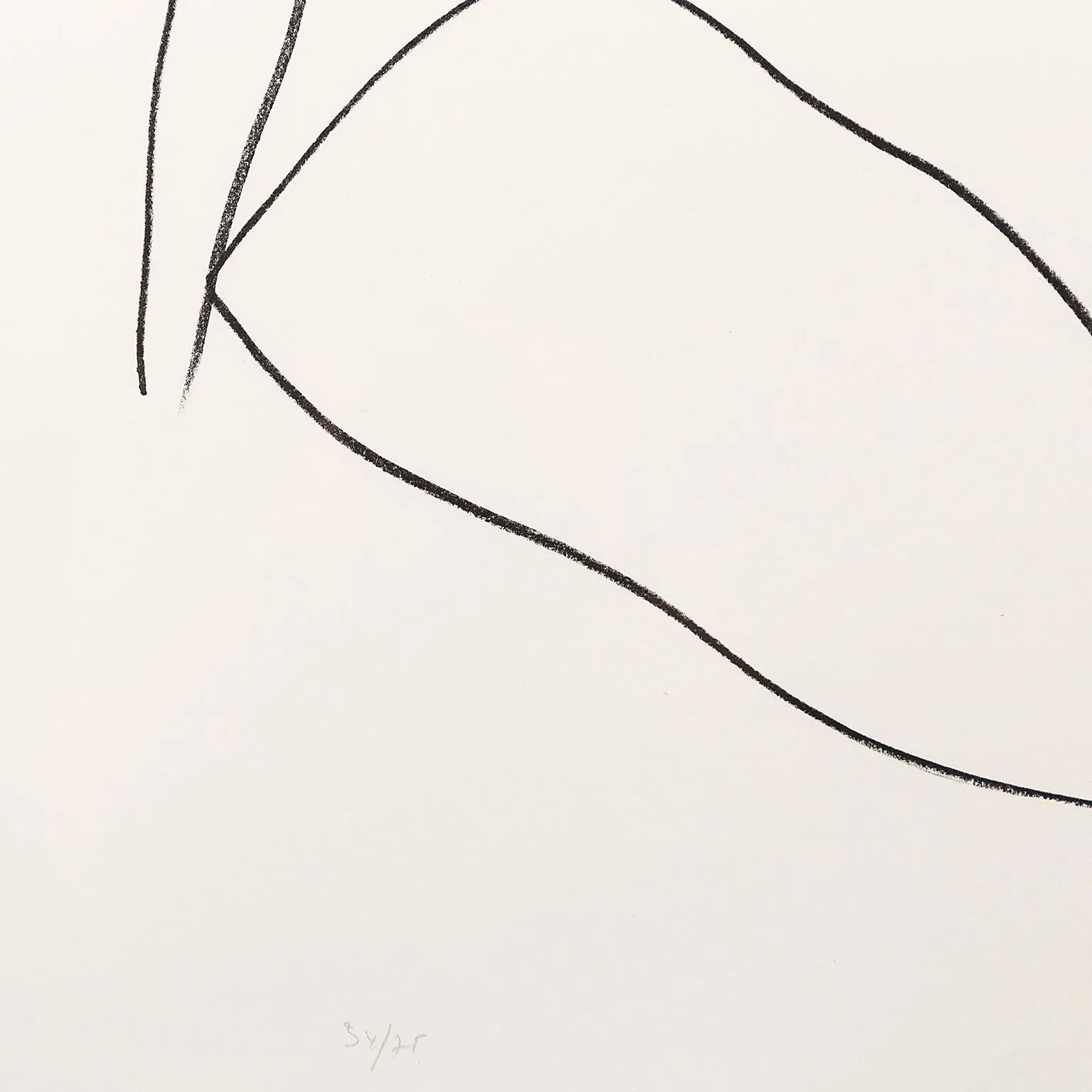 ELLSWORTH KELLY "LEAVES (FEUILLES)" LITHOGRAPH, 1964