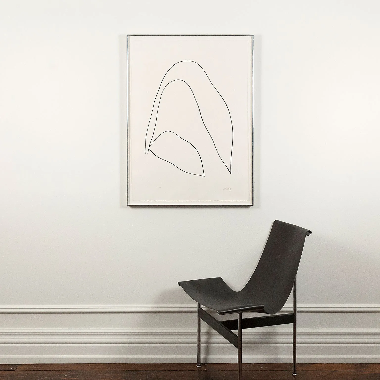 ELLSWORTH KELLY "LEAVES (FEUILLES)" LITHOGRAPH, 1964