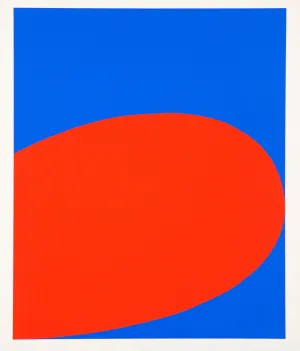 ELLSWORTH KELLY "RED BLUE" , 1964