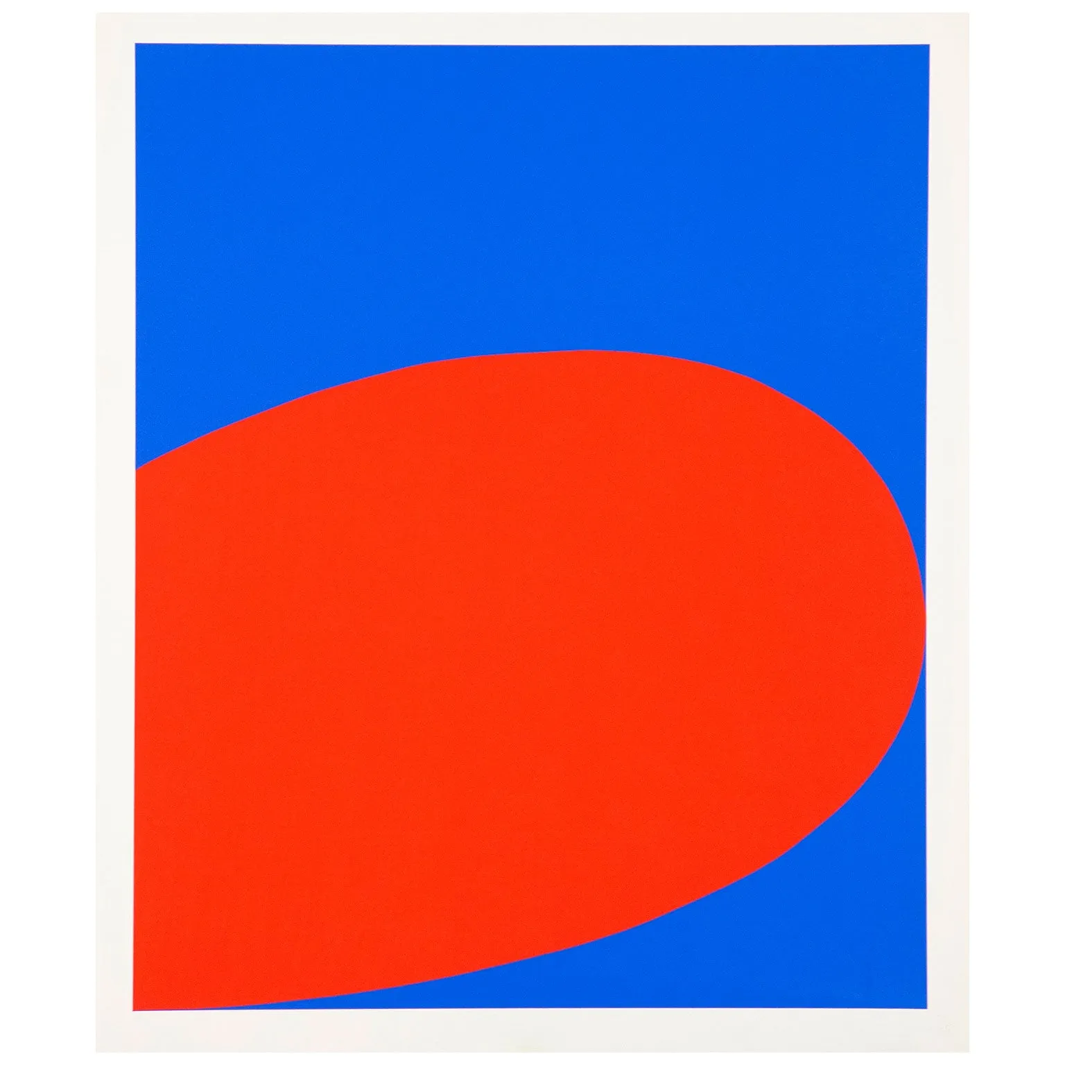 ELLSWORTH KELLY "RED BLUE" , 1964