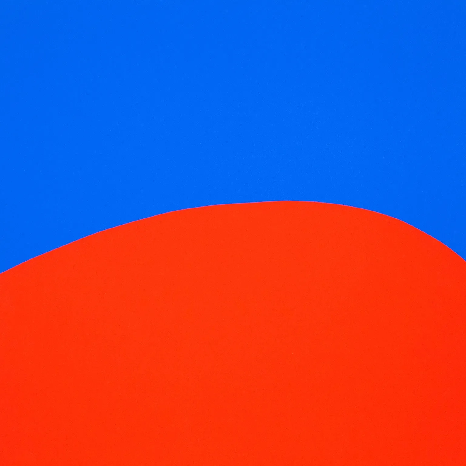 ELLSWORTH KELLY "RED BLUE" , 1964