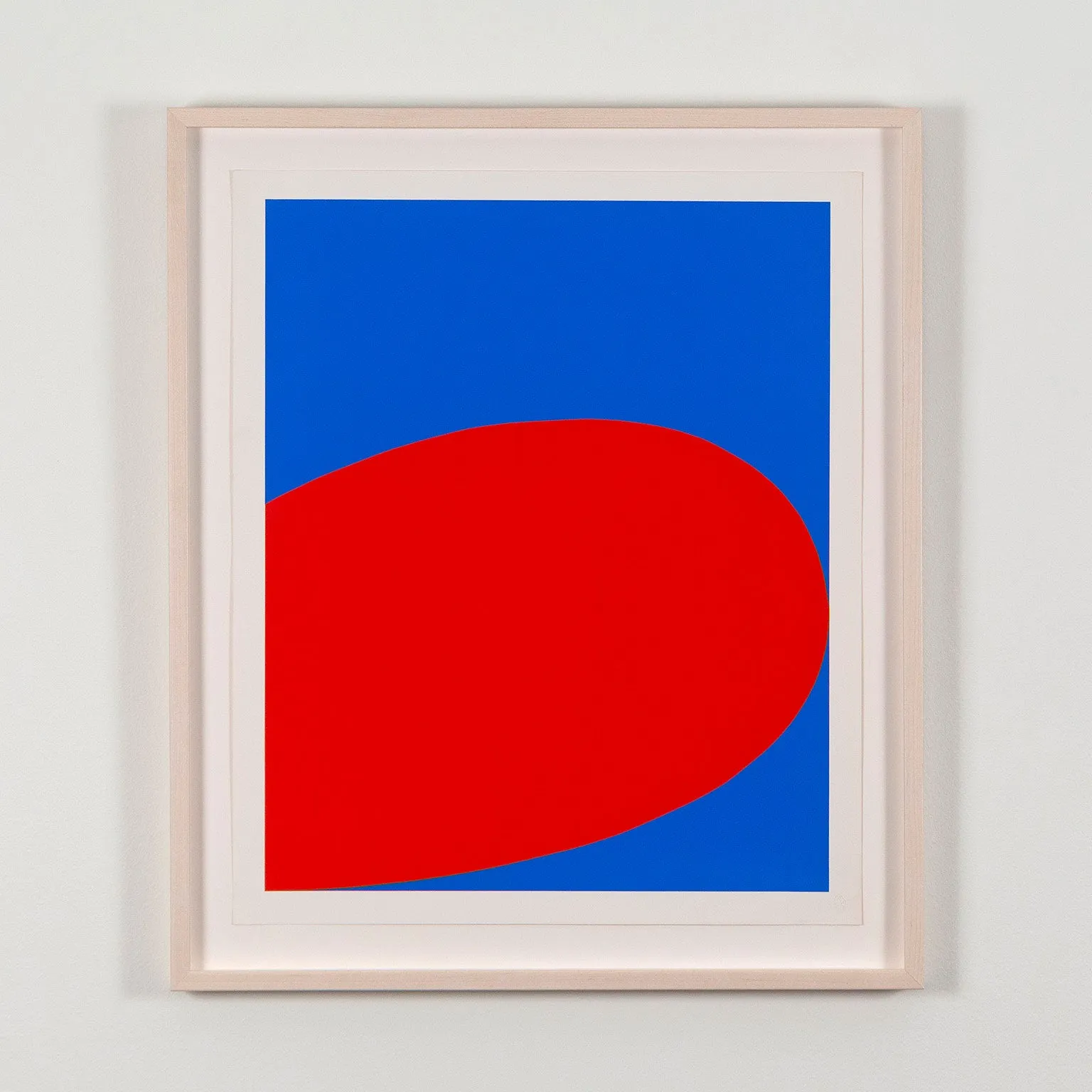 ELLSWORTH KELLY "RED BLUE" , 1964