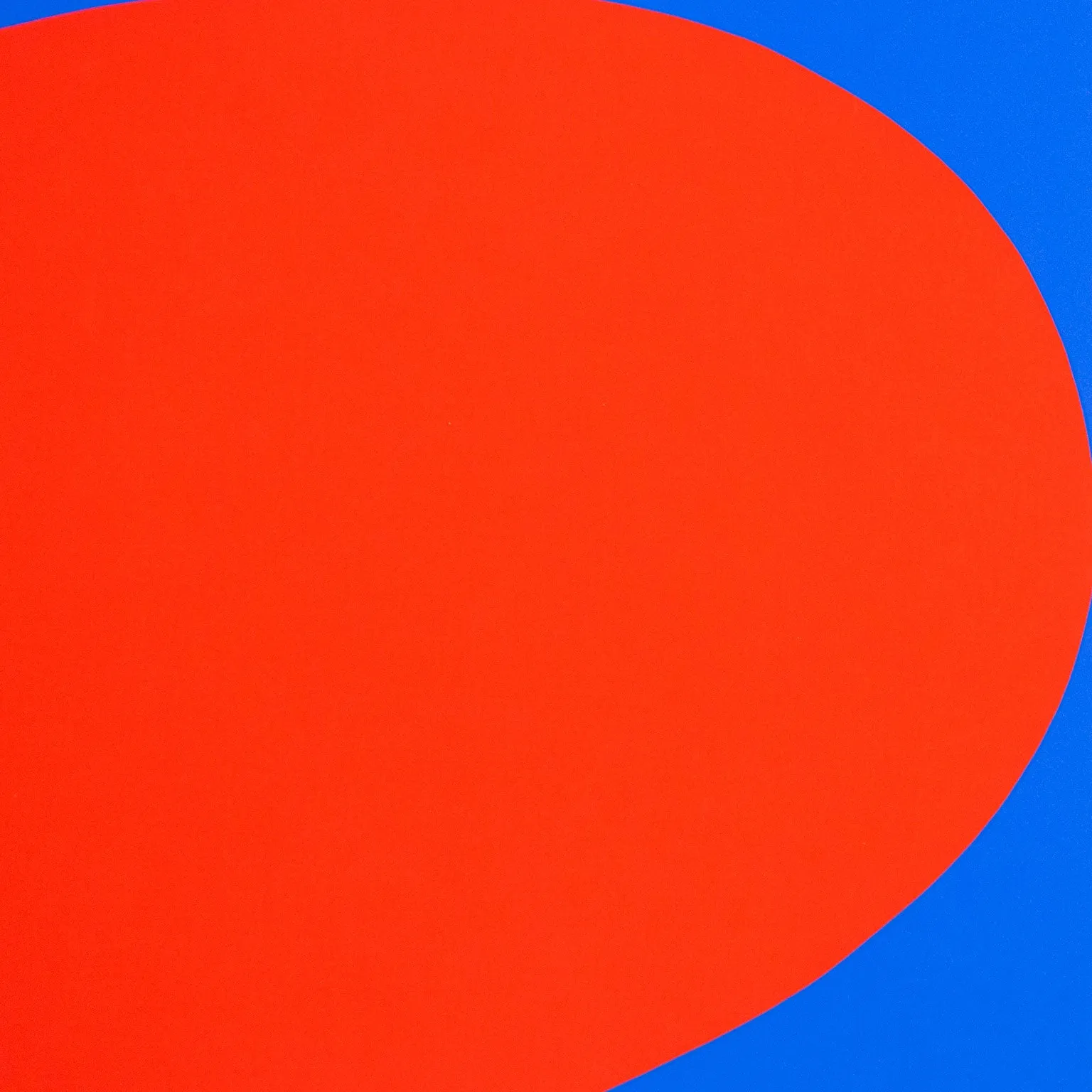 ELLSWORTH KELLY "RED BLUE" , 1964