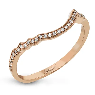 Engagement Ring in 18k Gold with Diamonds