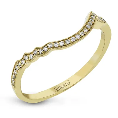 Engagement Ring in 18k Gold with Diamonds