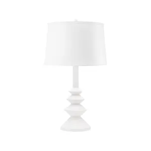 Ernst Lamp  Without Shade / Plaster White