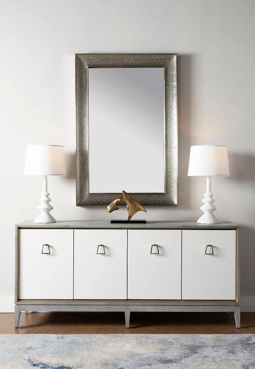 Ernst Lamp  Without Shade / Plaster White