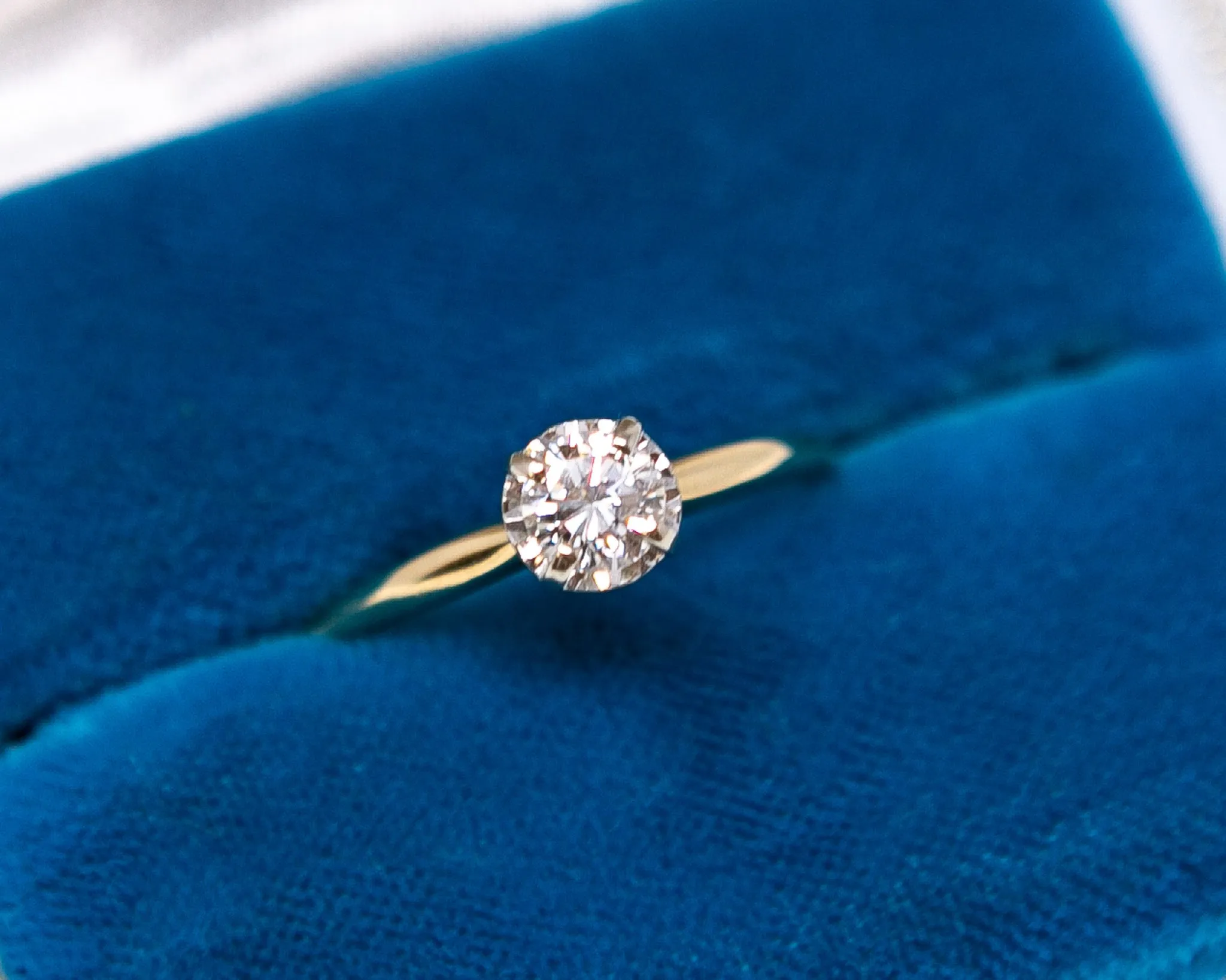 Estate Diamond Engagement Ring