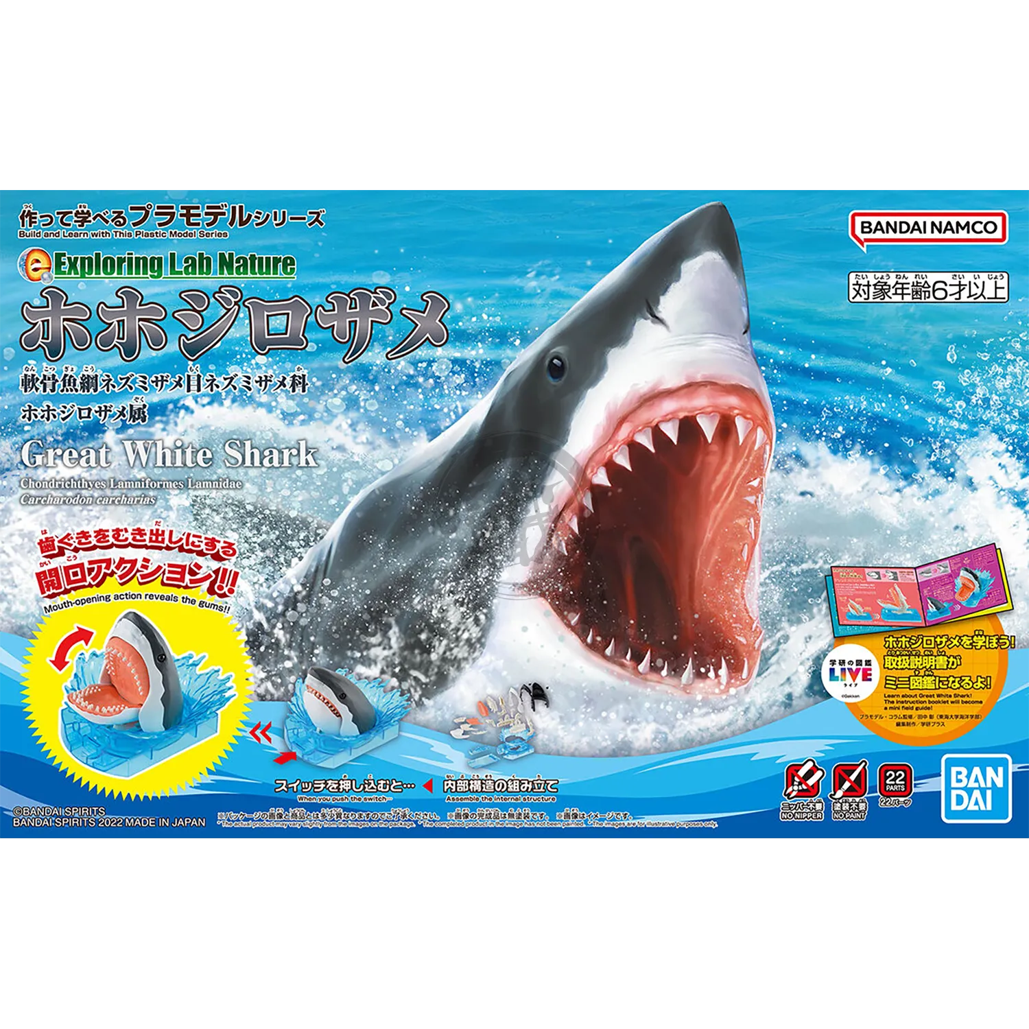 Exploring Lab Nature Great White Shark