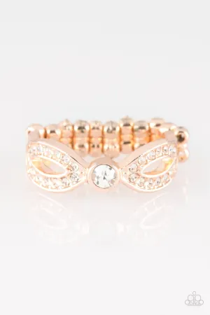 Extra Side Of Elegance - Rose Gold - Paparazzi
