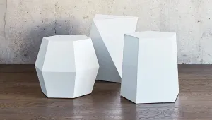 Facet-7 End Table