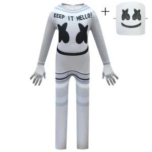 Fantasia Infantil Divertida Marshmello - Promoção de carnaval 2025