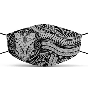 Filipino Tattoo Mask with pocket