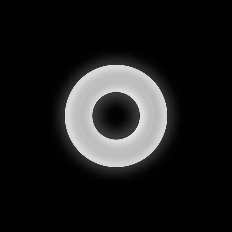 Firefly - Bubble Ring - Glow in Dark Medium Cock Ring