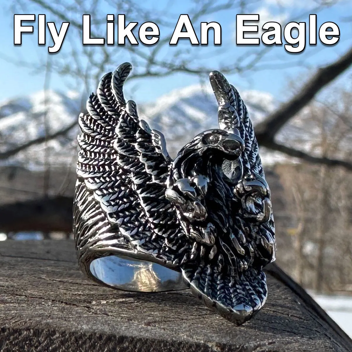 Fly Like an Eagle - Big, Bold & Heavy Ring (#329)
