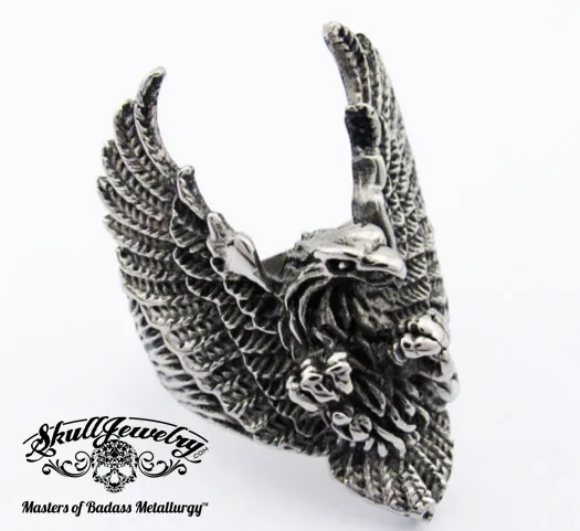 Fly Like an Eagle - Big, Bold & Heavy Ring (#329)