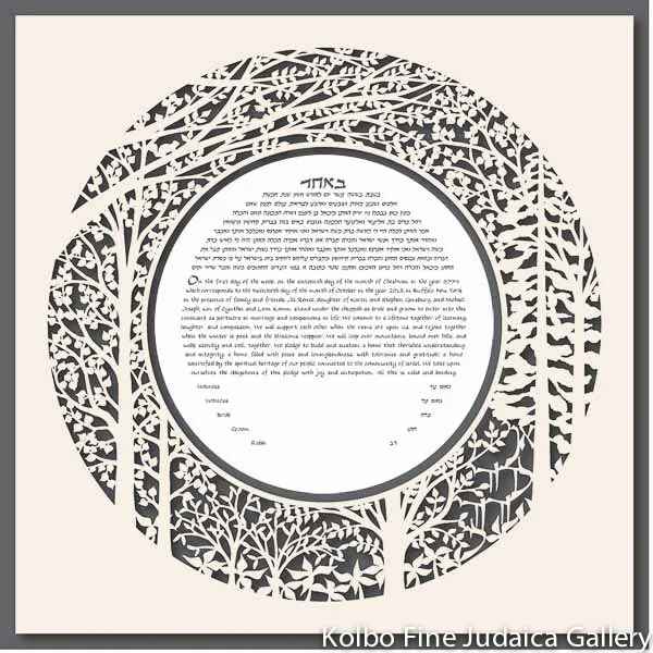 Forest Dodi Li Ketubah