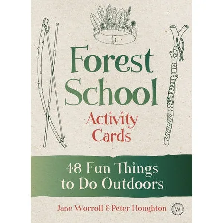 Forest School Acivity Cards - 48 Fun Things to do Outdoors