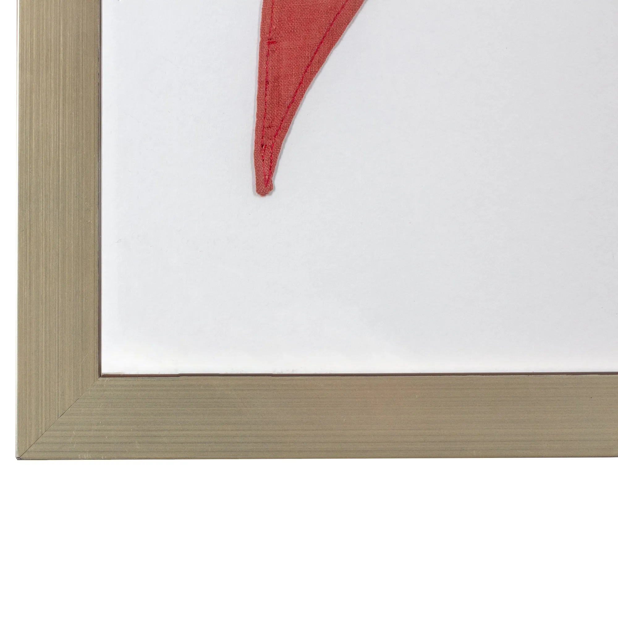 Framed Belgian Swallowtail Banner Flag