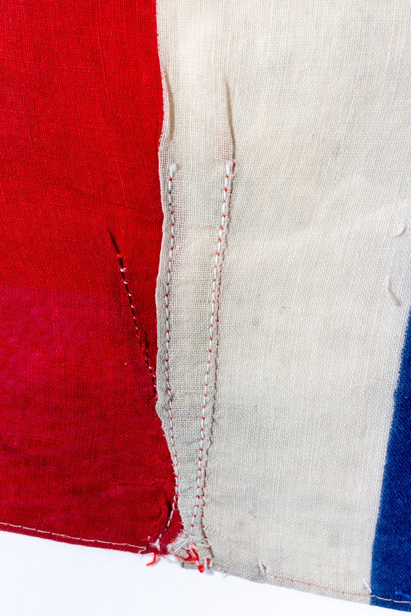 Framed Vintage Union Jack Flag found in France