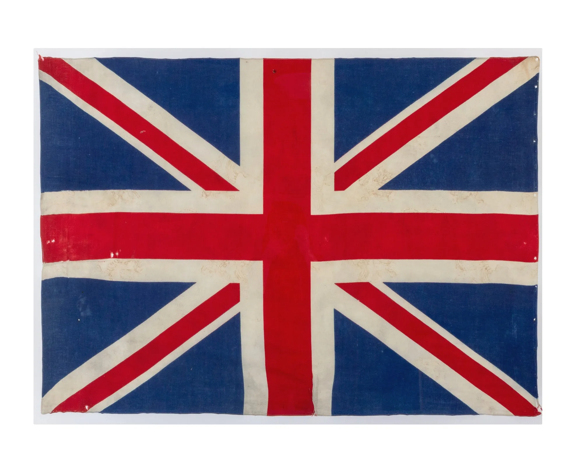 Framed Vintage Union Jack Flag found in France