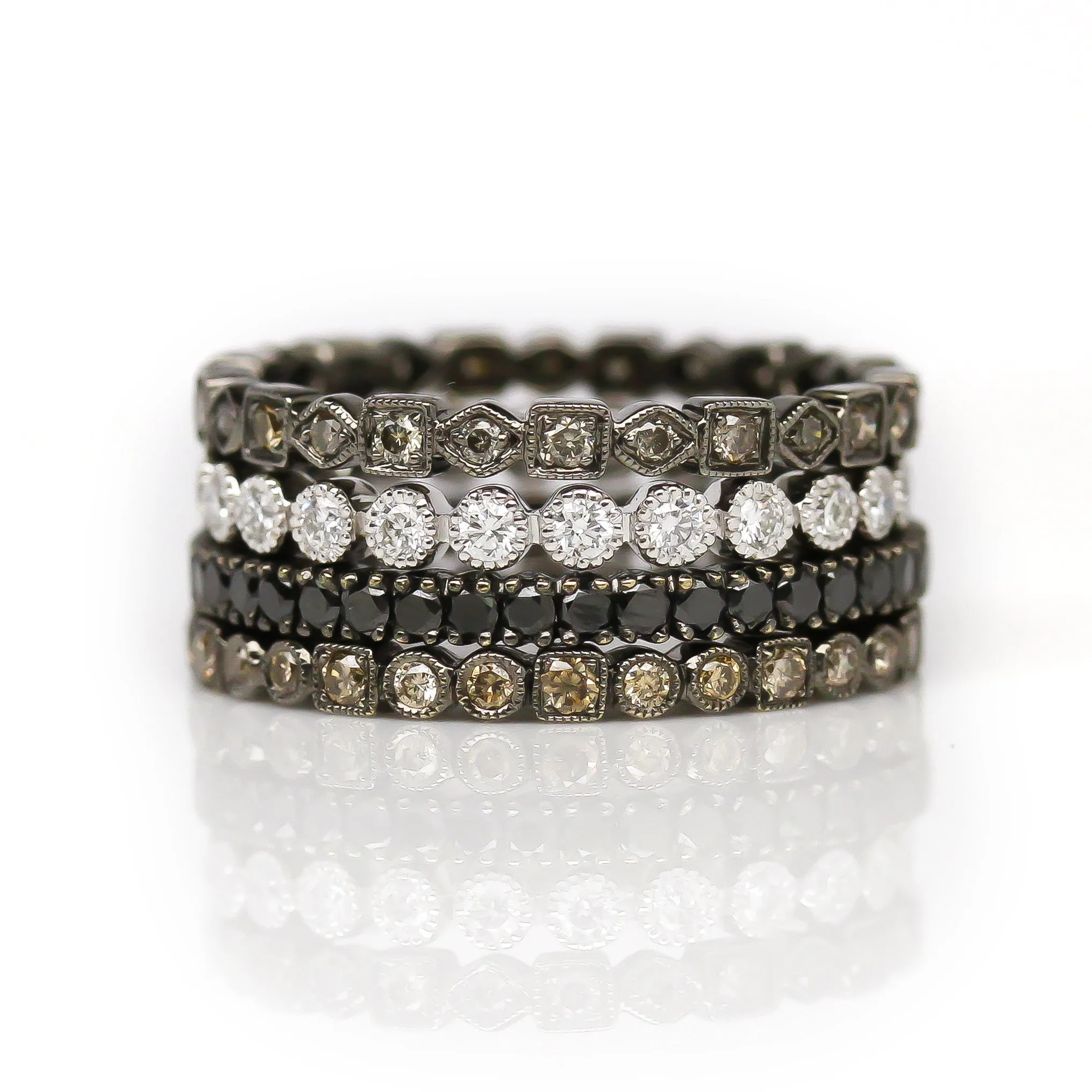 'Front St.' Ring Stack