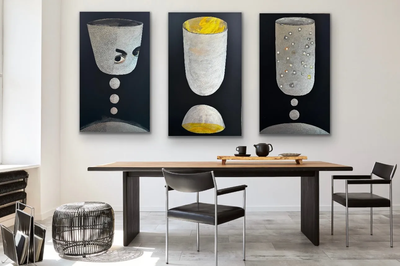 Gold Chalice 36x60