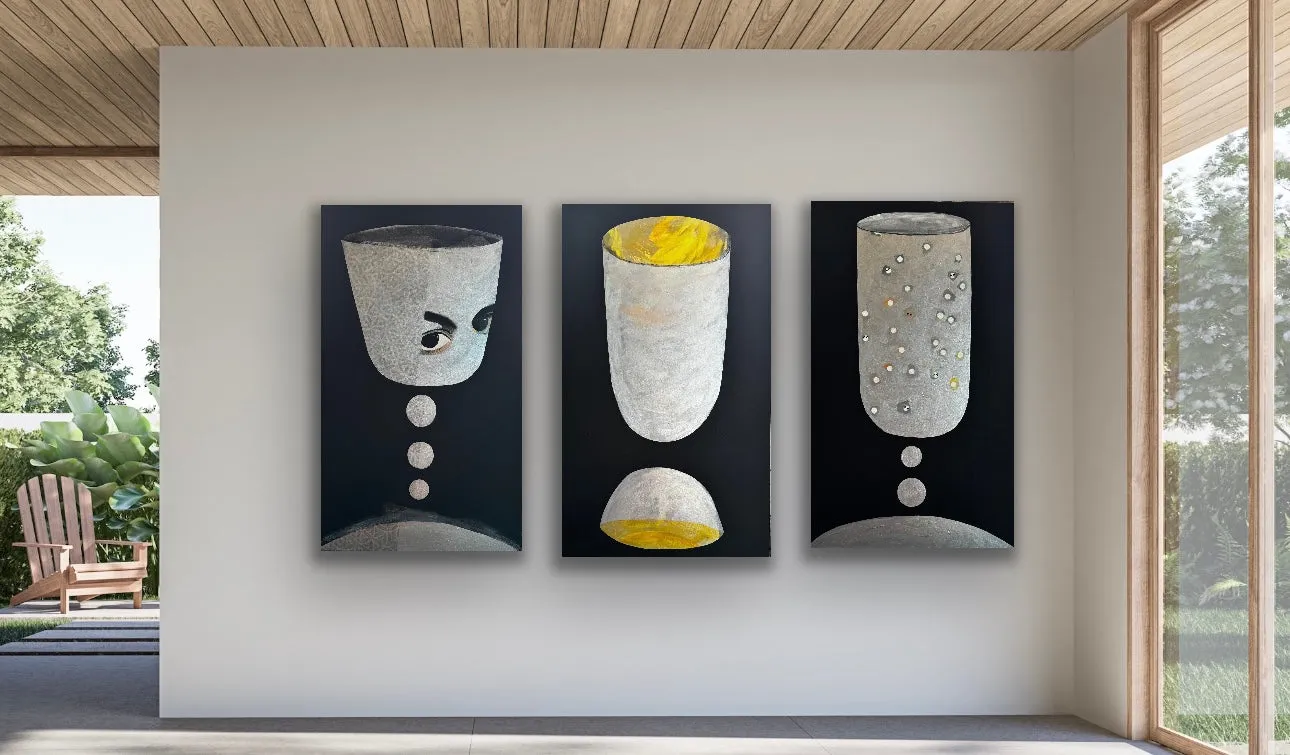 Gold Chalice 36x60