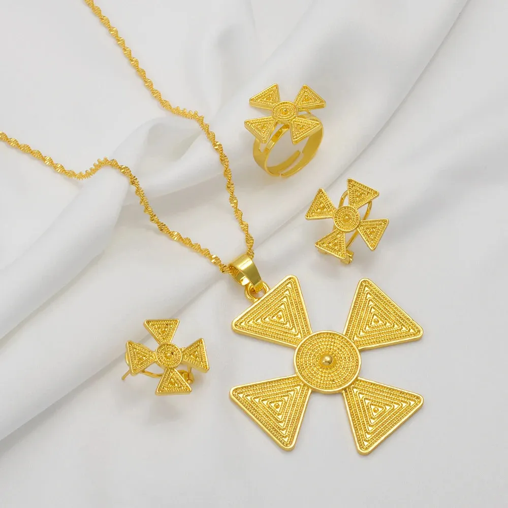 Gold Plated Eritrean Ornaments