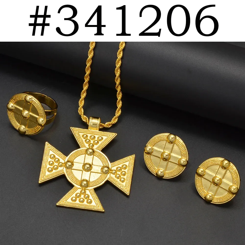 Gold Plated Eritrean Ornaments