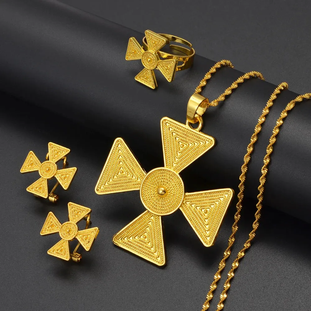 Gold Plated Eritrean Ornaments