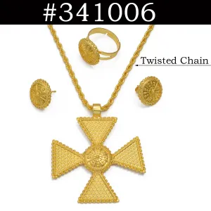 Gold Plated Eritrean Ornaments