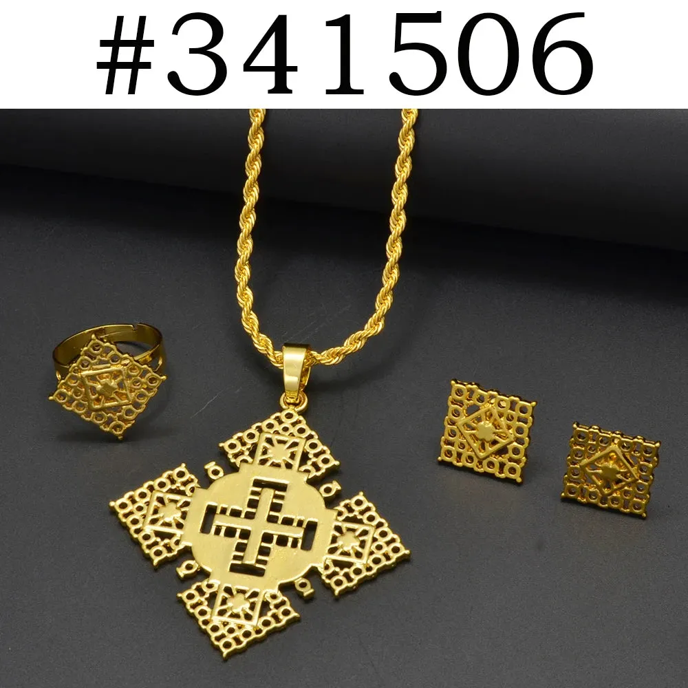 Gold Plated Eritrean Ornaments