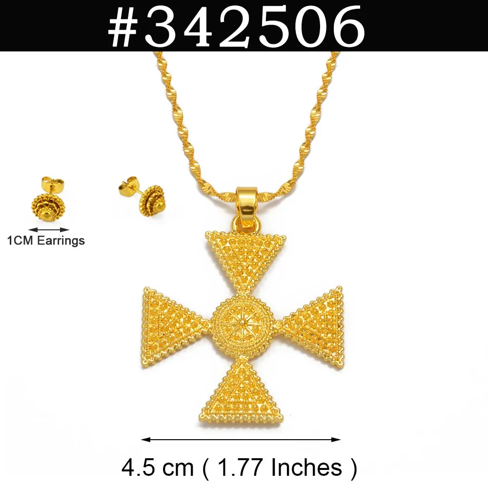 Gold Plated Eritrean Ornaments