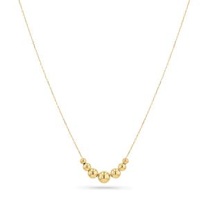 Graduating Dainty Ball Necklace