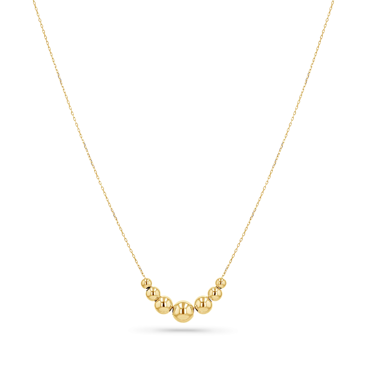 Graduating Dainty Ball Necklace